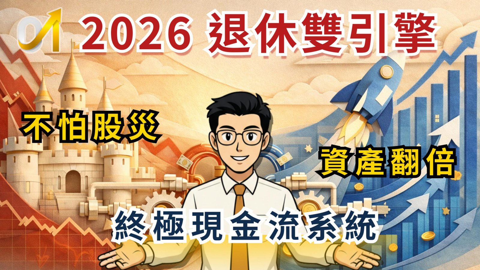 【終局之戰】退休金多少才夠？破解「以房養老」迷思，打造終極現金流系統